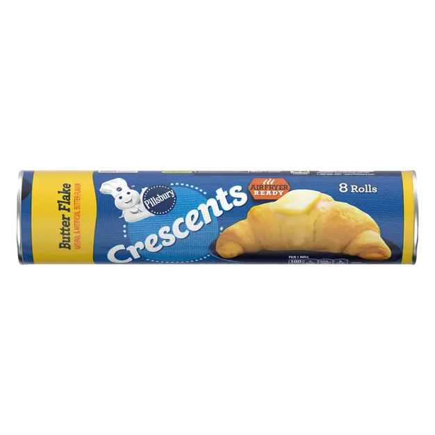 Butter Flake Crescent Rolls - 8 ct