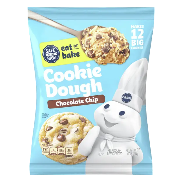 Chocolate Chip Cookie Dough - 12 ct