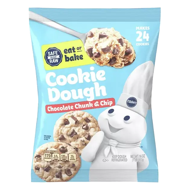 Chocolate Chunk & Chip Cookie Dough