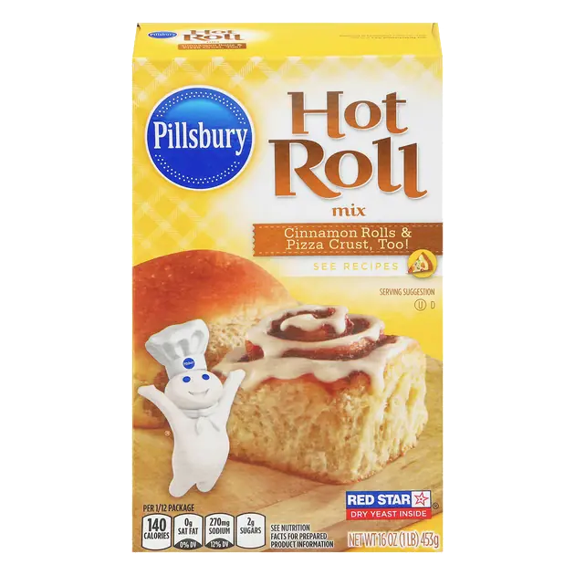 Cinnamon Rolls & Pizza Crust Hot Roll Mix