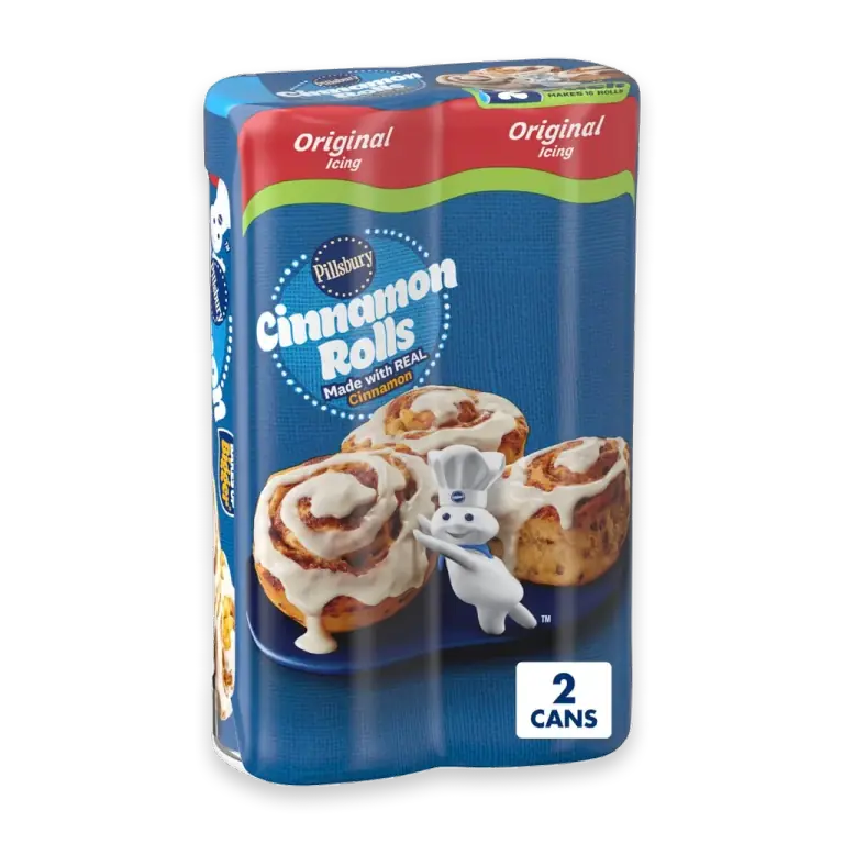 Cinnamon Rolls Refrigerated Pastry Dough With Original Icing