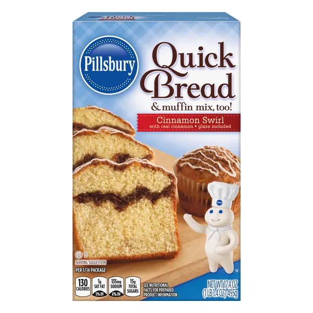 Cinnamon Swirl Quick Bread & Muffin Mix
