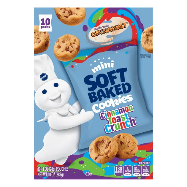 Cinnamon Toast Crunch Mini Soft Baked Cookies