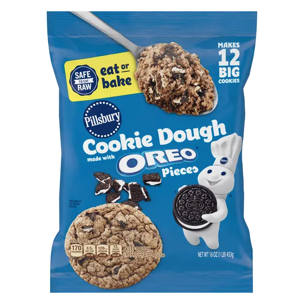 Cookie Dough with Oreo Pieces - 12 ct