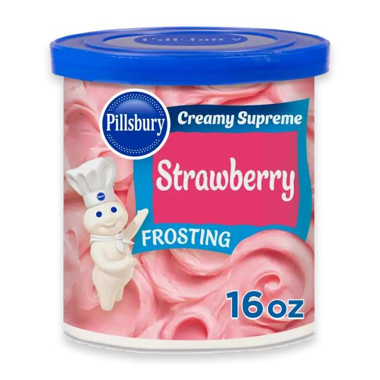 Creamy Supreme Strawberry Frosting, 16 Oz Tub