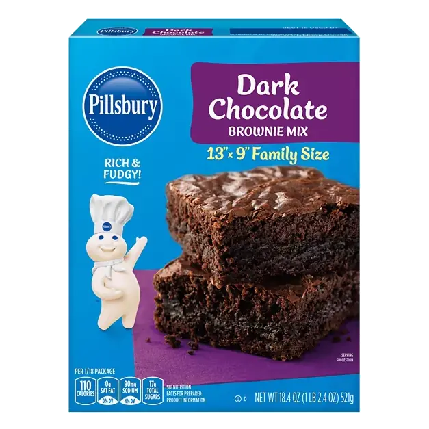Dark Chocolate Brownie Mix Family Size