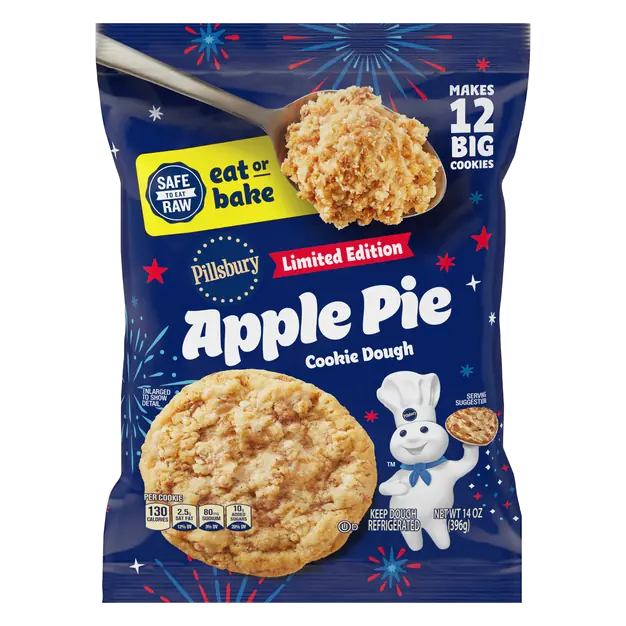 Eat Or Bake Apple Pie Cookie Dough - 12 ct