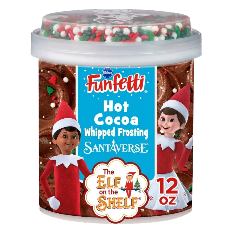 Pillsbury Elf On The Shelf Hot Cocoa Frosting, 12oz