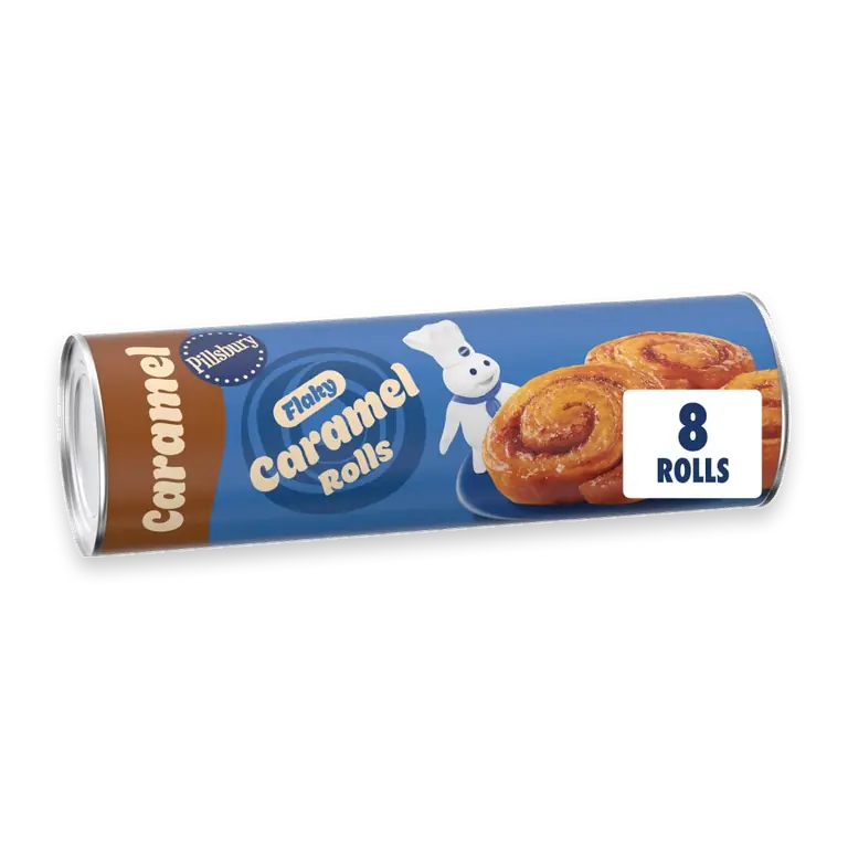 Flaky Caramel Rolls Canned Pastry Dough