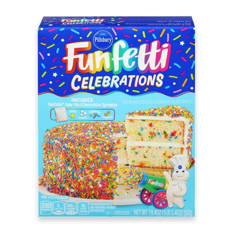 Funfetti Celebrations Cake Mix