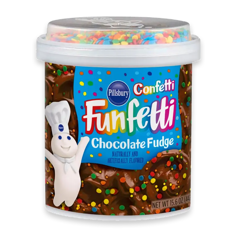 Funfetti Confetti Chocolate Fudge Frosting