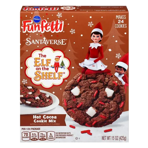 Funfetti Cookie Mix, Santaverse, Hot Cocoa