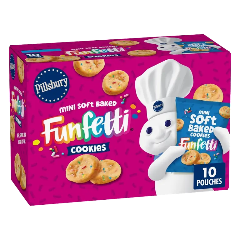 Funfetti Mini Soft Baked Cookies