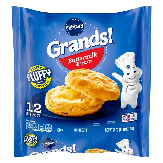 Buttermilk Biscuits - 12 ct Frozen