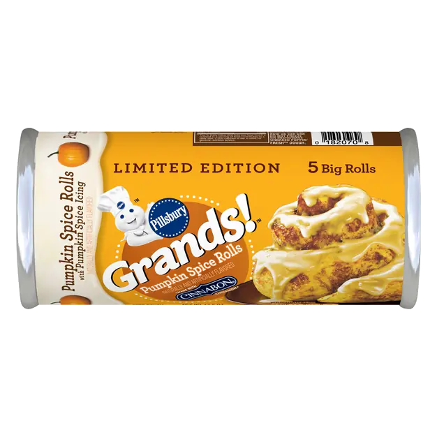 Cinnabon Pumpkin Spice Rolls & Icing - 5 ct