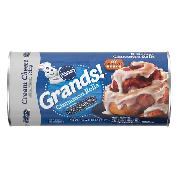 Cinnamon Rolls with Cream Cheese Icing - 5 ct