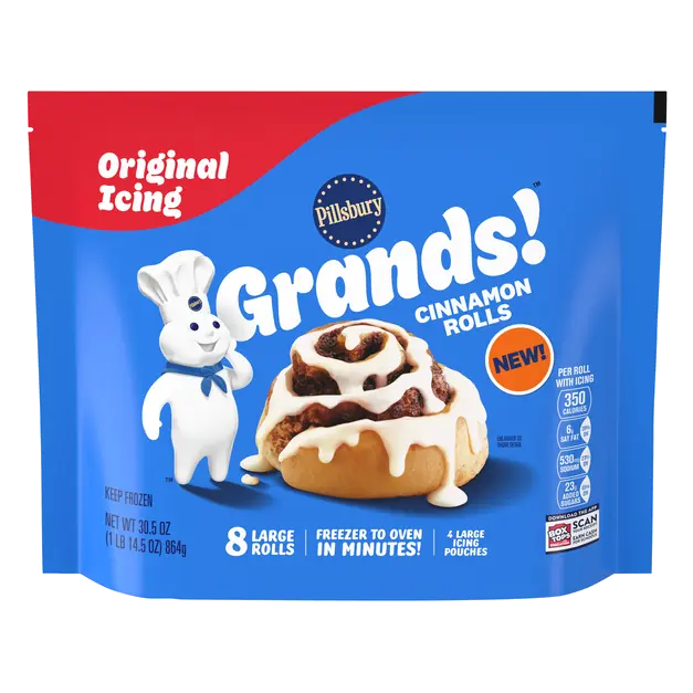 Cinnamon Rolls with Original Icing - 8 ct Frozen