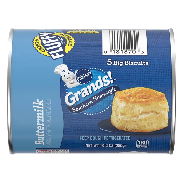 Southern Homestyle Buttermilk Biscuits - 5 ct