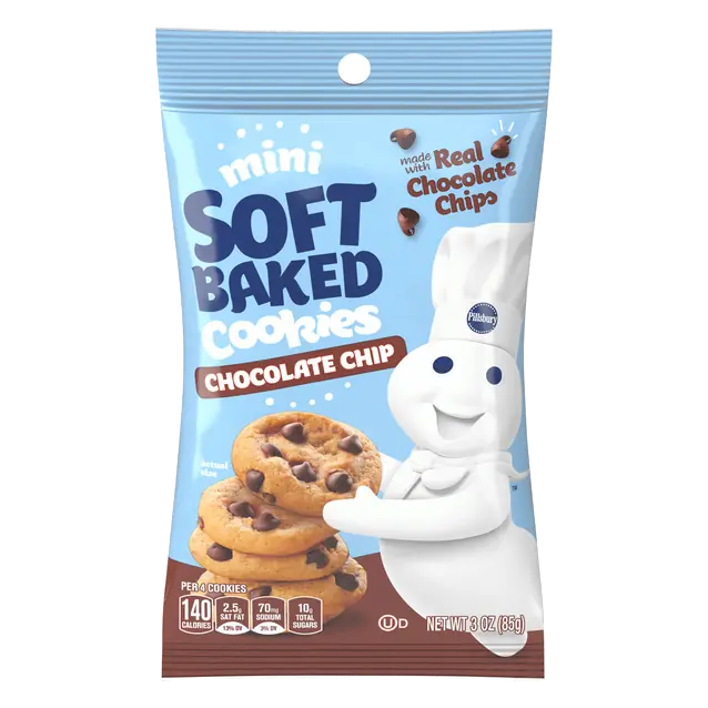 Mini Chocolate Chip Soft Baked Cookies