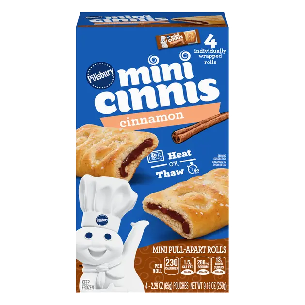 Mini Cinnis Mini Pull-Apart Cinnamon Rolls