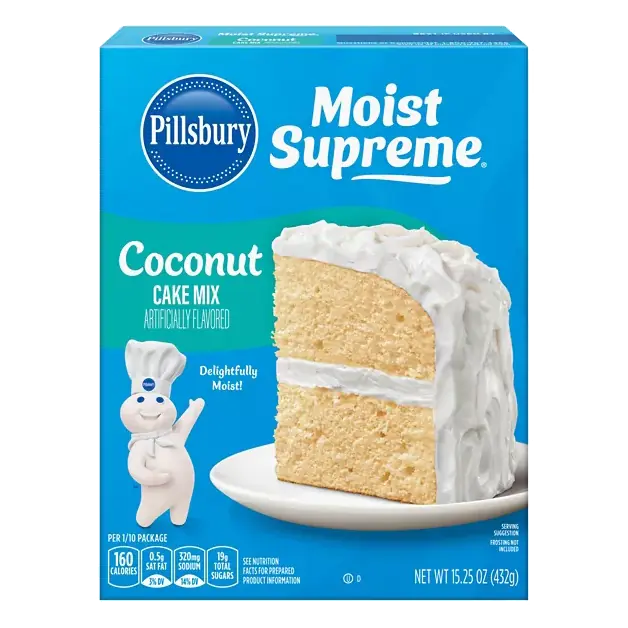 Moist Supreme Cake Mix, Coconut