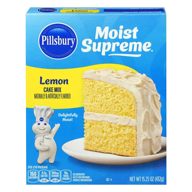 Moist Supreme Lemon Cake Mix
