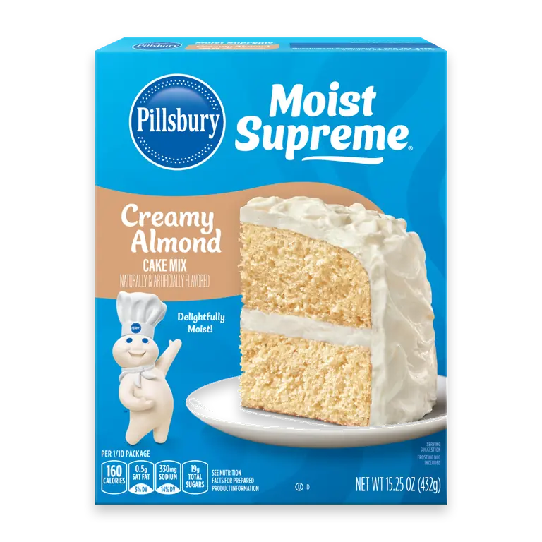 Moist Supreme Premium Creamy Almond Cake Mix