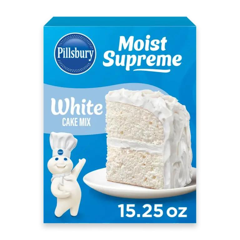 Moist Supreme White Cake Mix, 15.25 oz Box