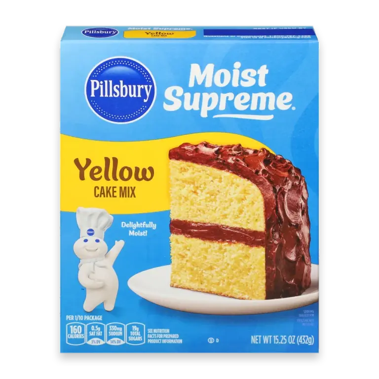 Moist Supreme Yellow Cake Mix, 15.25 oz Box