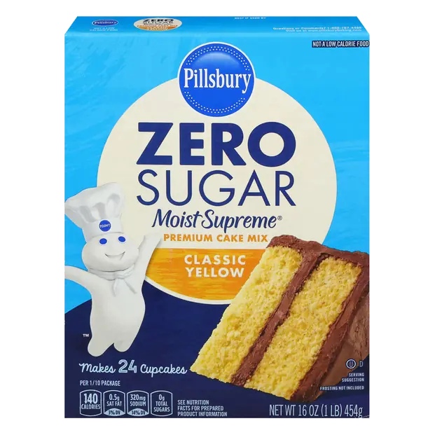 Moist Supreme Zero Sugar Classic Yellow Cake Mix