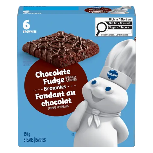 Brownies Bars Chocolate Fudge 150 g
