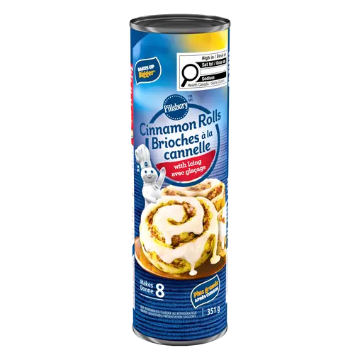 Cinnamon Rolls with Icing 8 Rolls 351 g