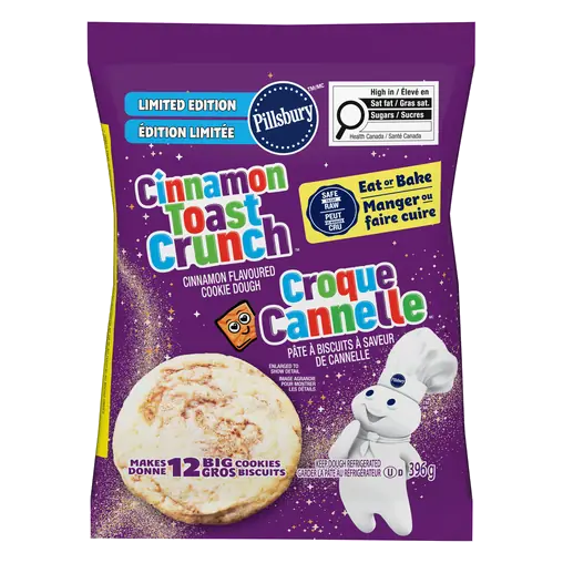 Cookie Dough Cinnamon Toast Crunch 12 Cookies 396 g