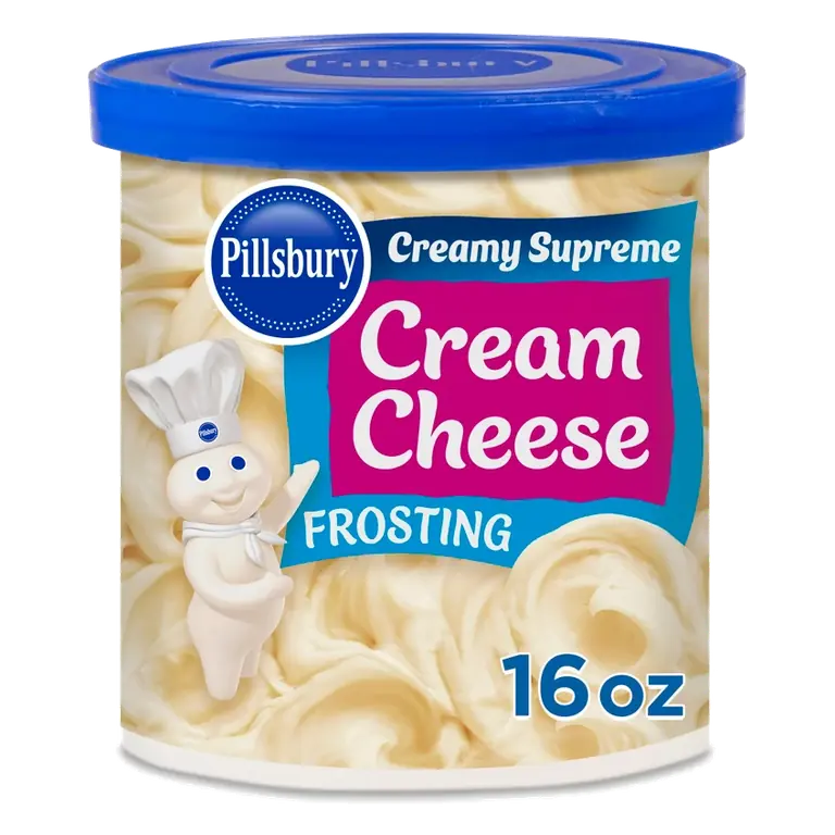 Pillsbury Creamy Supreme Cream Cheese Frosting, 16oz: Gluten-Free