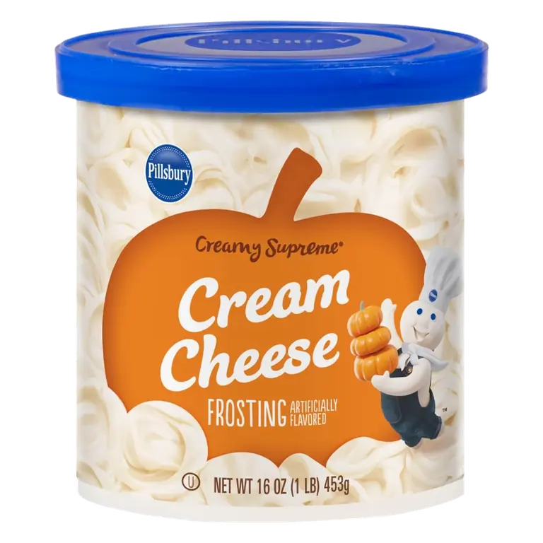 Pillsbury Creamy Supreme Fall Seasonal Cream Cheese Frosting, 16oz