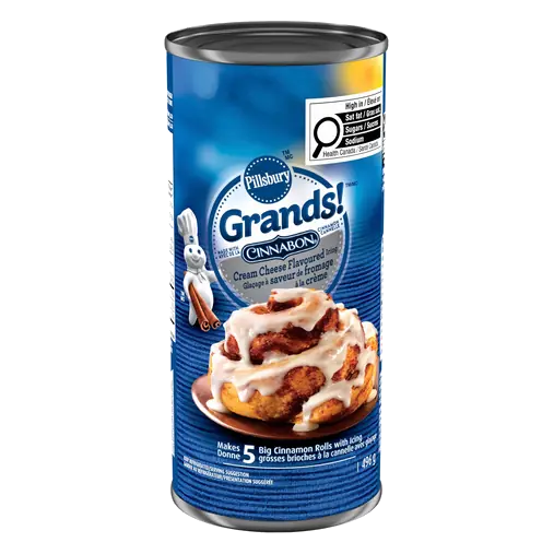 Grands! Cinnabon Cinnamon Rolls with Cream Cheese Icing 496 g