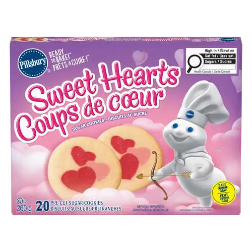 Ready To Bake! Sugar Cookies Sweet Hearts 260 g