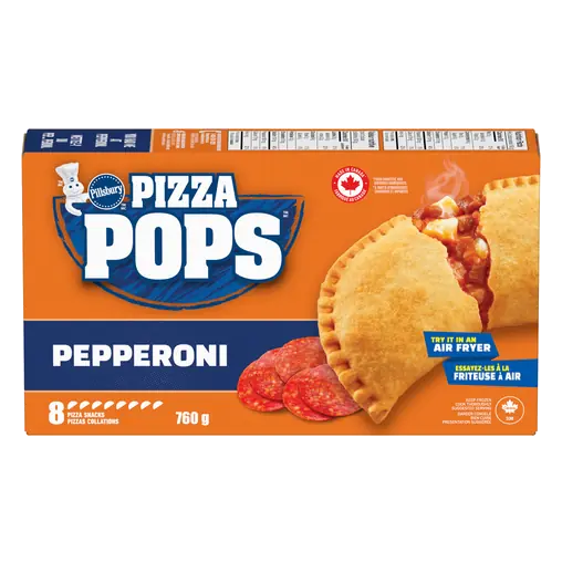 Pizza Pops Frozen Pizza Snacks Pepperoni 760 g