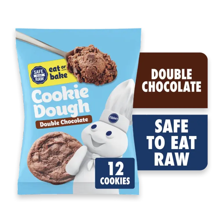 Ready to Bake Double Chocolate Refrigerated Cookie Dough