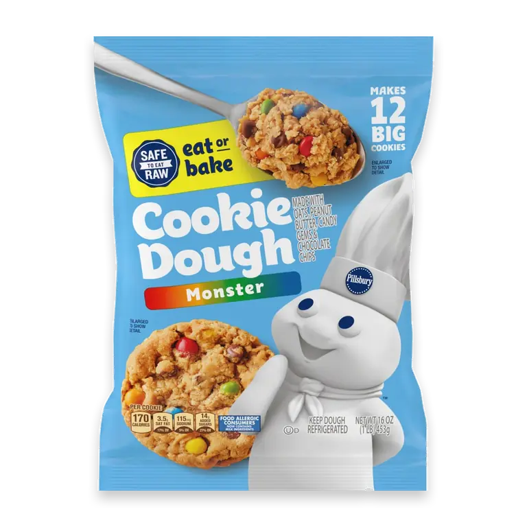 Ready to Bake! Monster Cookie Dough 12 Count