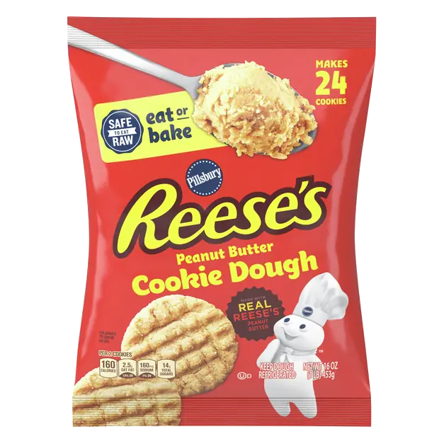Reese's Peanut Butter Cookie Dough - 24 ct