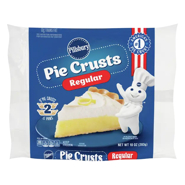 Regular Pie Crusts 9 Inch - 2 ct Frozen