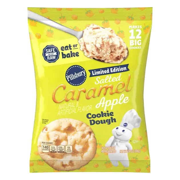 Salted Caramel Apple Cookie Dough