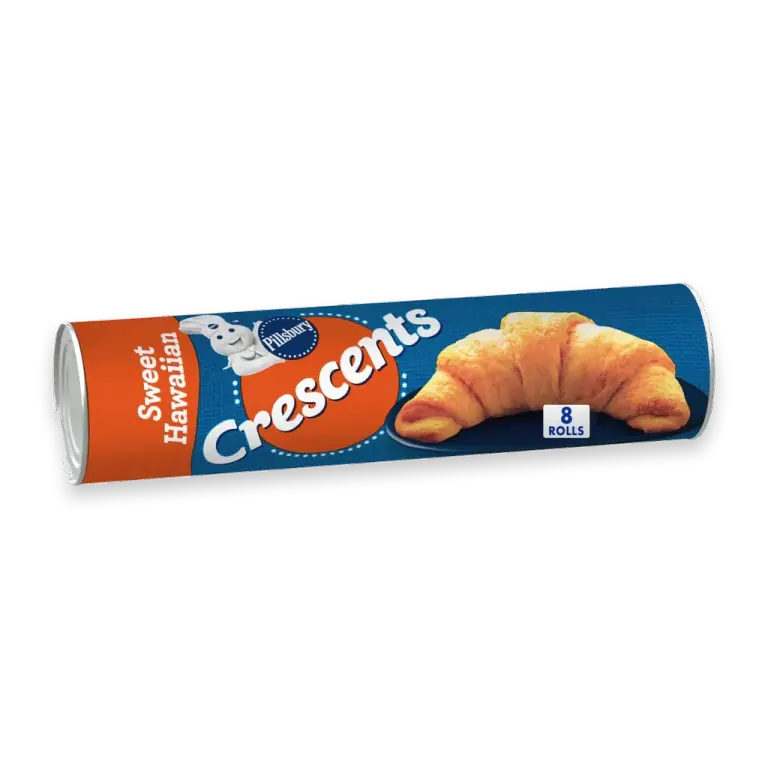 Sweet Hawaiian Crescent Rolls