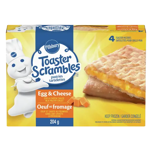 Toaster Scrambles Egg & Cheese Sauce in a Pastry Crust 204 g