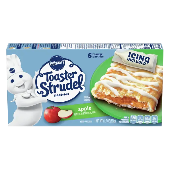 Pillsbury Apple Toaster Strudel Pastries - 6 ct