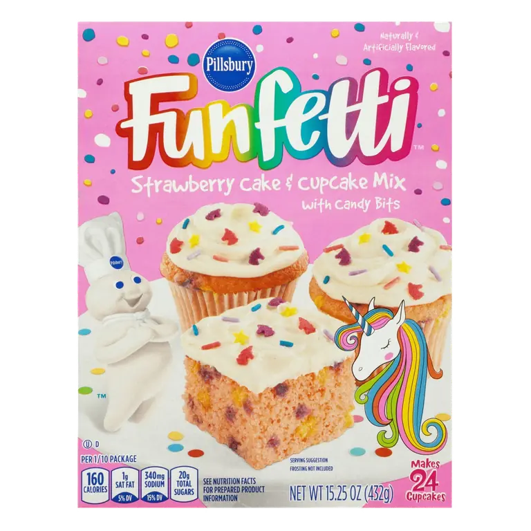Unicorn Cake Mix, Strawberry