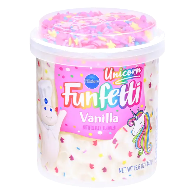 Unicorn Funfetti Vanilla Frosting