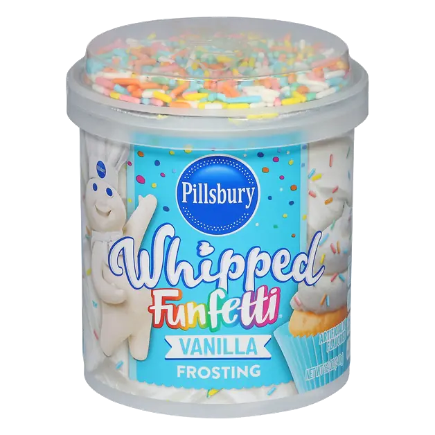 Whipped Funfetti Vanilla Frosting