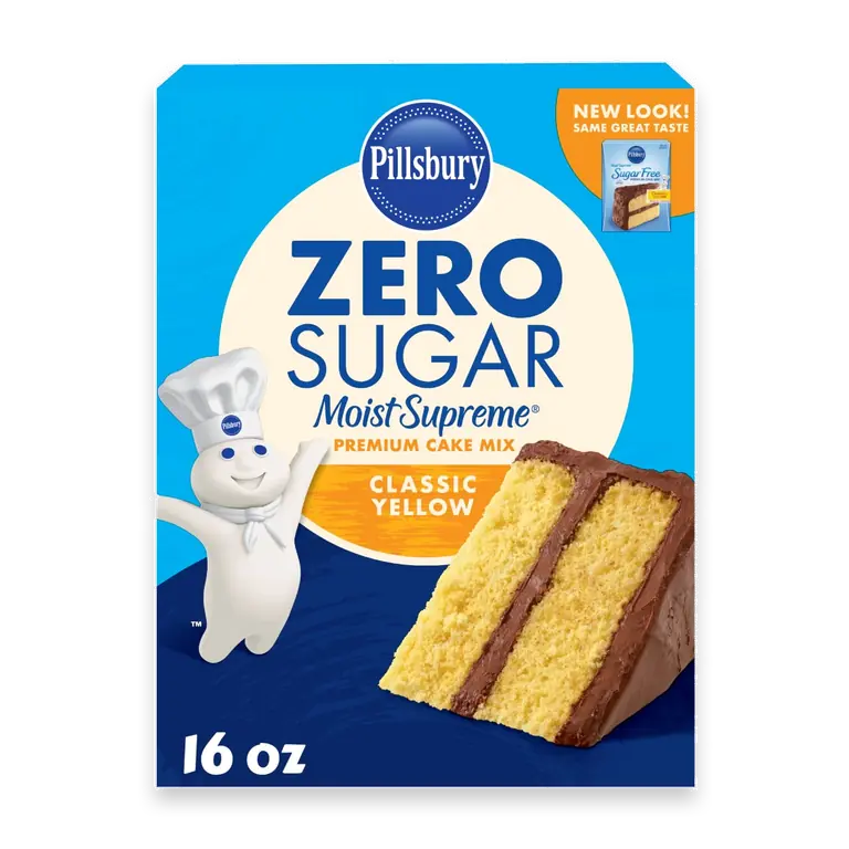 Zero Sugar Moist Supreme Yellow Premium Cake Mix